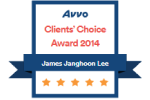 Avvo / Client's Choice Award 2014 / James - Badge